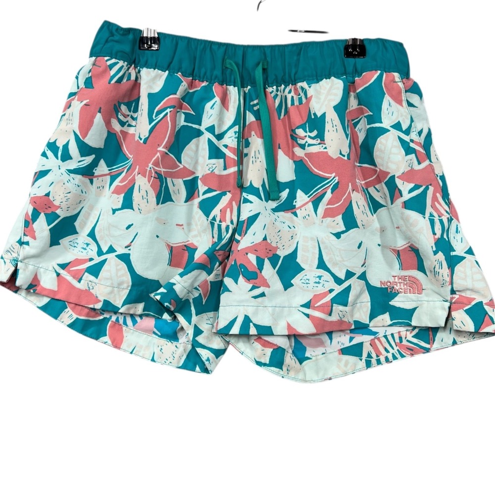 The North Face Womens‎ Class V Shorts Women's S Tropical Floral Print Beach Vaca